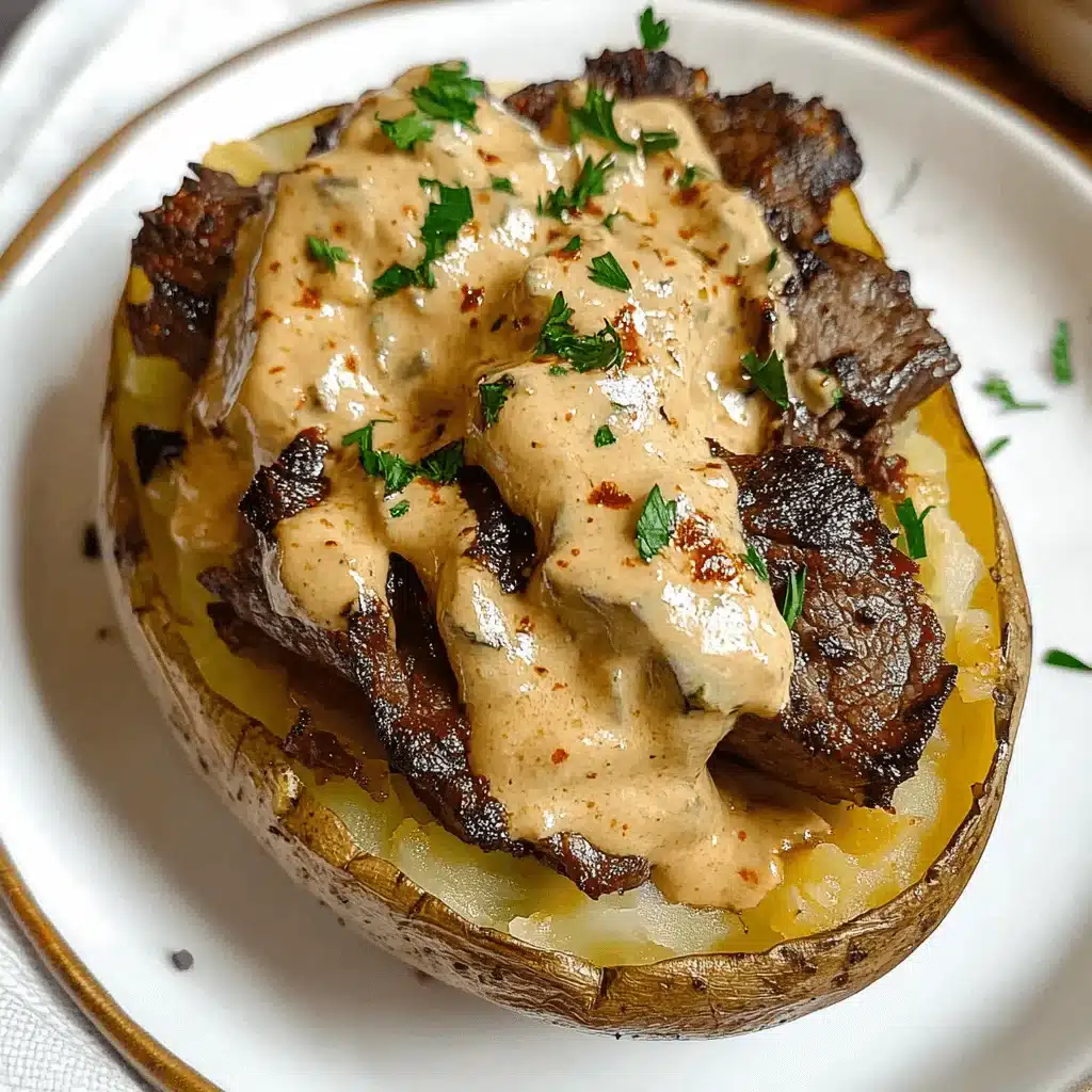 Loaded Baked Potato with Steak: A Delicious Recipe Ahead!