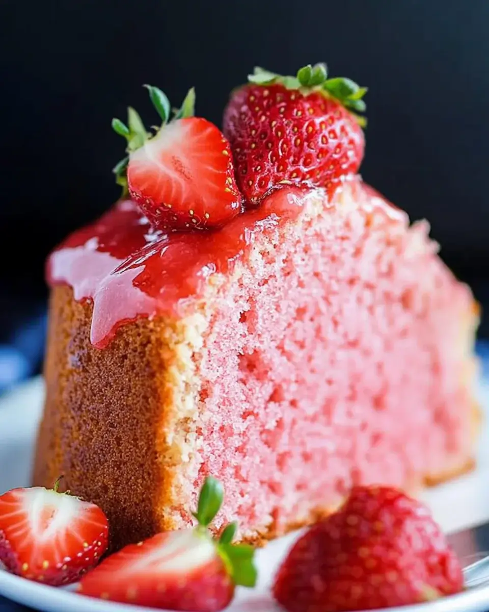 Melt-in-Your-Mouth Strawberry Buttermilk Pound Cake Recipe Awaits!