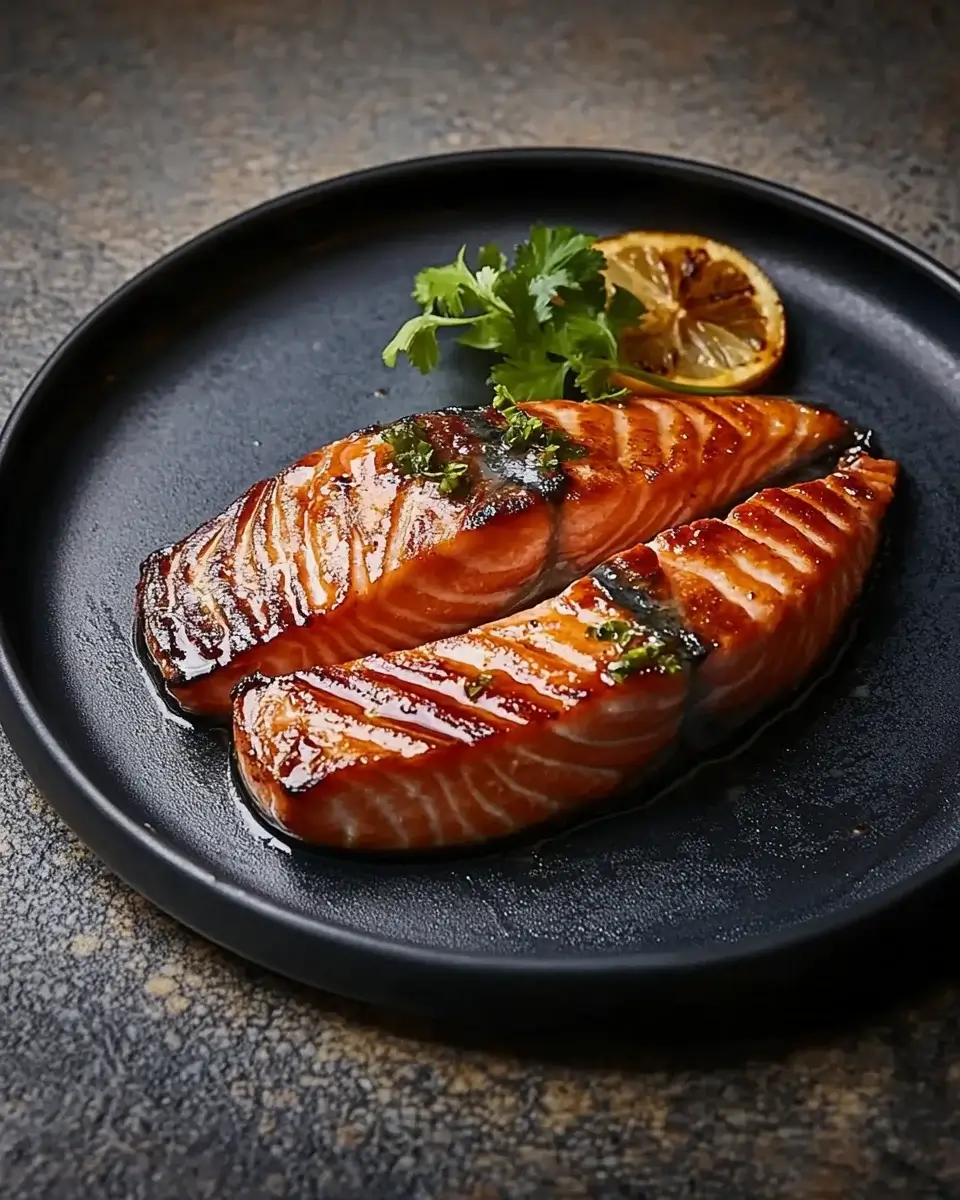 Soy-Glazed Salmon Steaks: A Simple Flavor Explosion!
