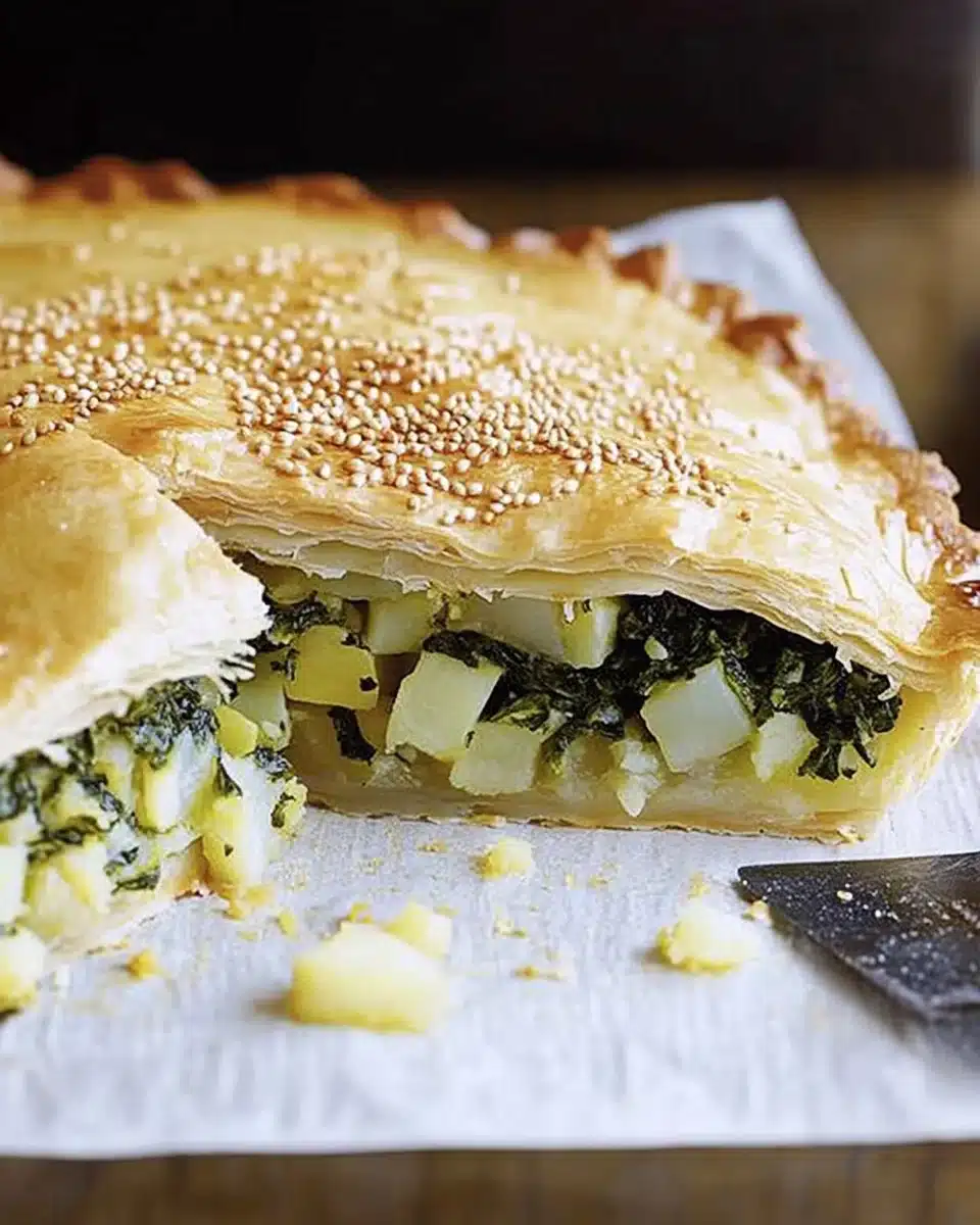 Spinach and Potato Pie: A Deliciously Easy Recipe!
