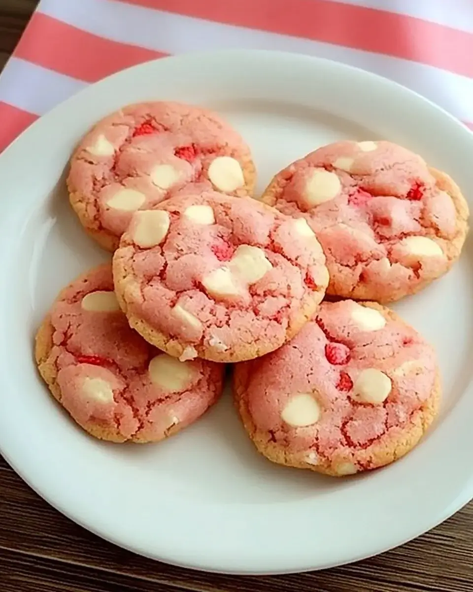 Strawberry Cake Mix Cookies: Easy Recipe to Delight!