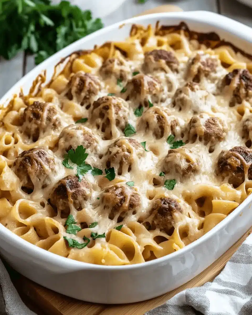 Swedish Meatball Pasta Bake: A Cozy Dinner Delight!