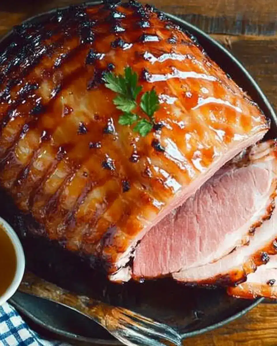 Sweet and Savory Rum-Glazed Ham Recipe That Delights!