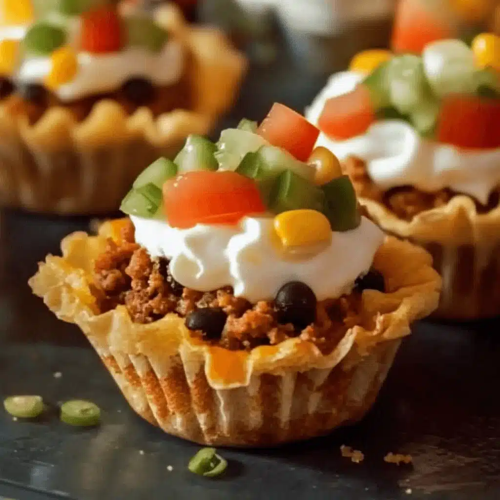 Taco Cupcakes: Discover the Tasty Recipe Everyone Loves!