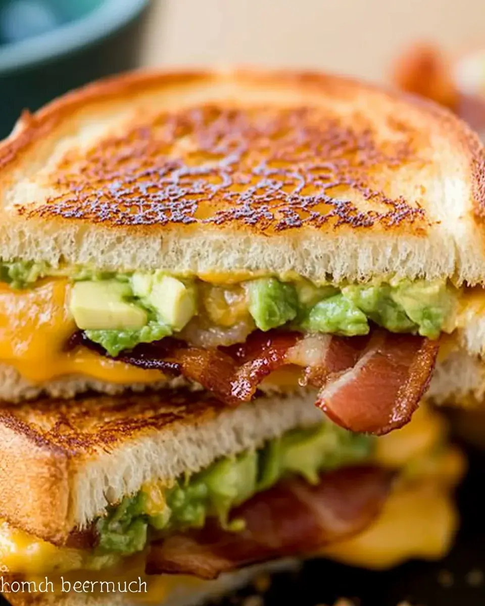 Bacon Avocado Grilled Cheese Sandwich: A Must-Try Delight!