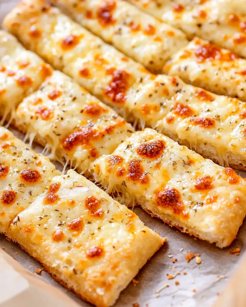 Cheesy Garlic Breadsticks are Your New Favorite Treat!