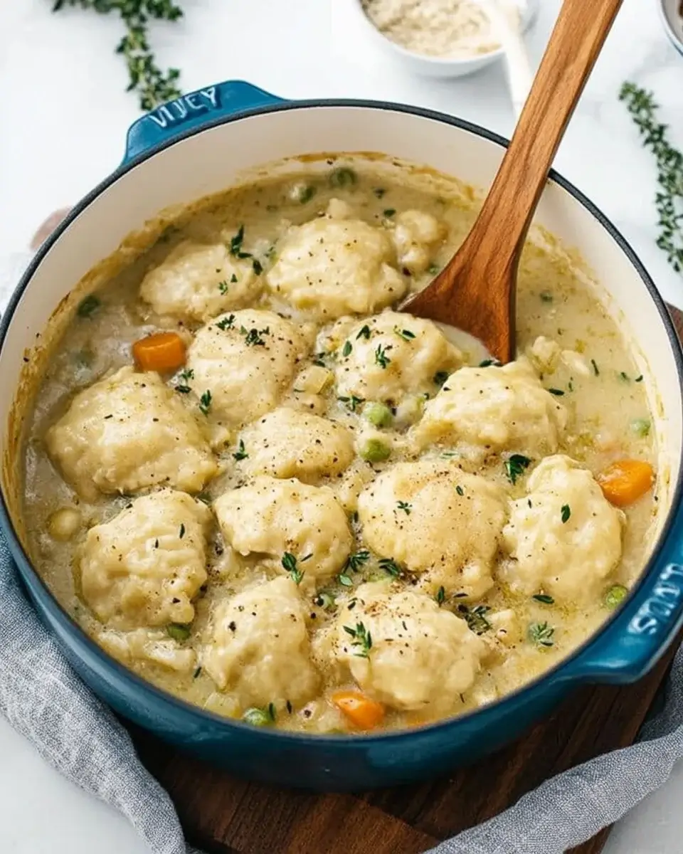 Cozy Chicken and Dumplings: Transform Your Dinner Tonight!