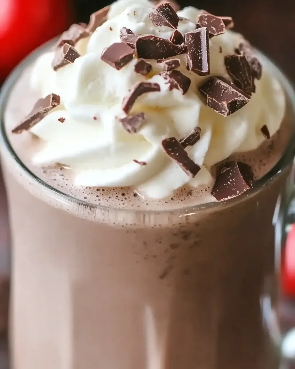 Frozen Hot Chocolate Delight: Your Sweet Summer Treat!