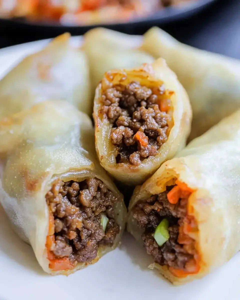 Korean Ground Beef Egg Rolls: A Must-Try Recipe Today!