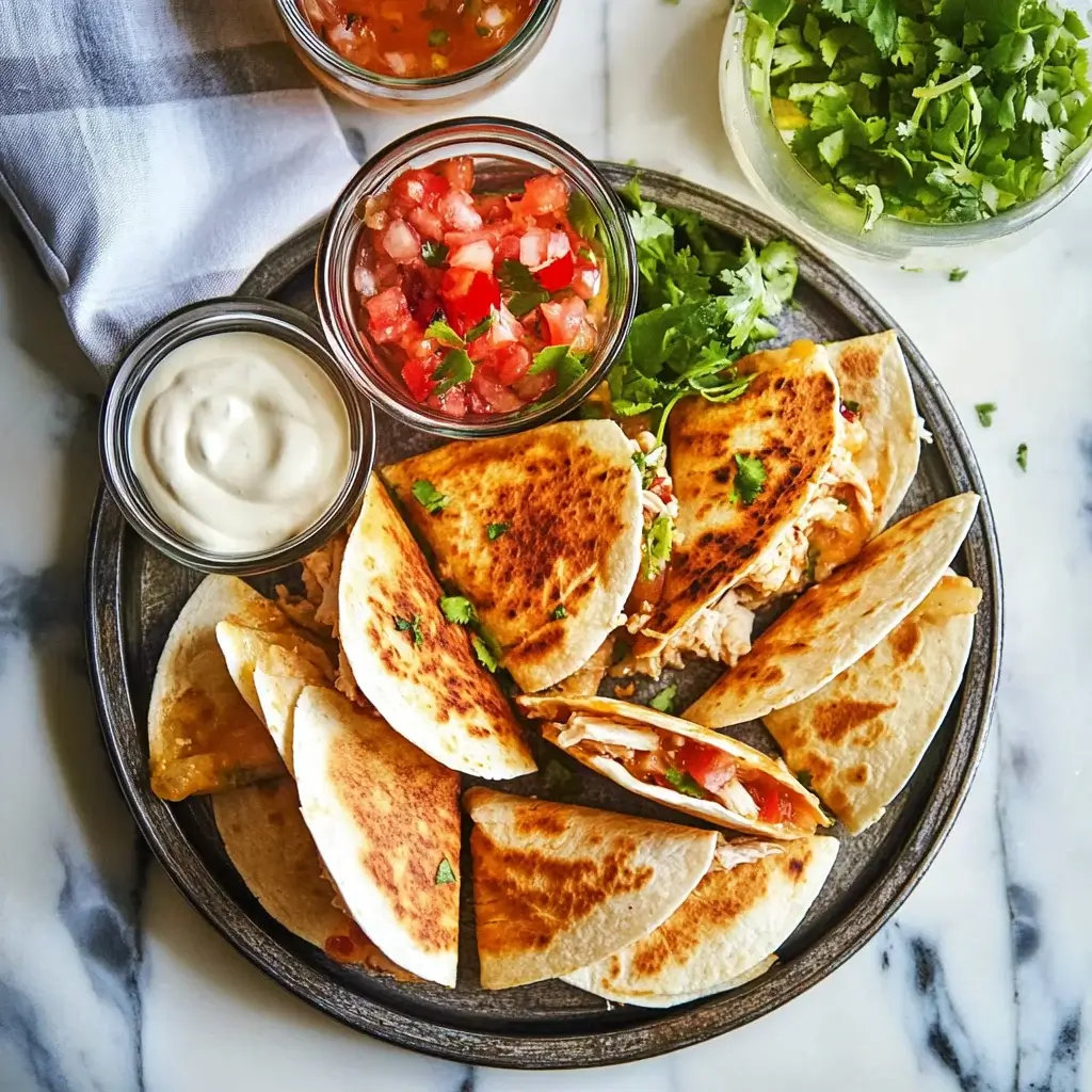 Mini Chicken Quesadillas: Quick and Delicious Recipe!