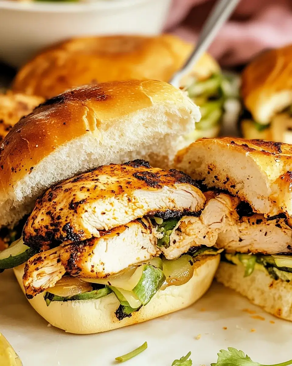 Spicy Blackened Chicken Sliders: Unleash Bold Flavors Today!
