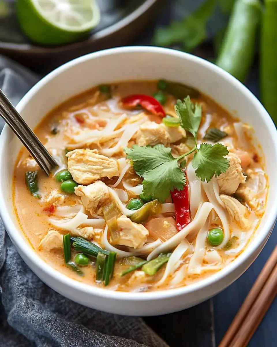Thai Coconut Chicken Soup: A Creamy Delight Awaits!