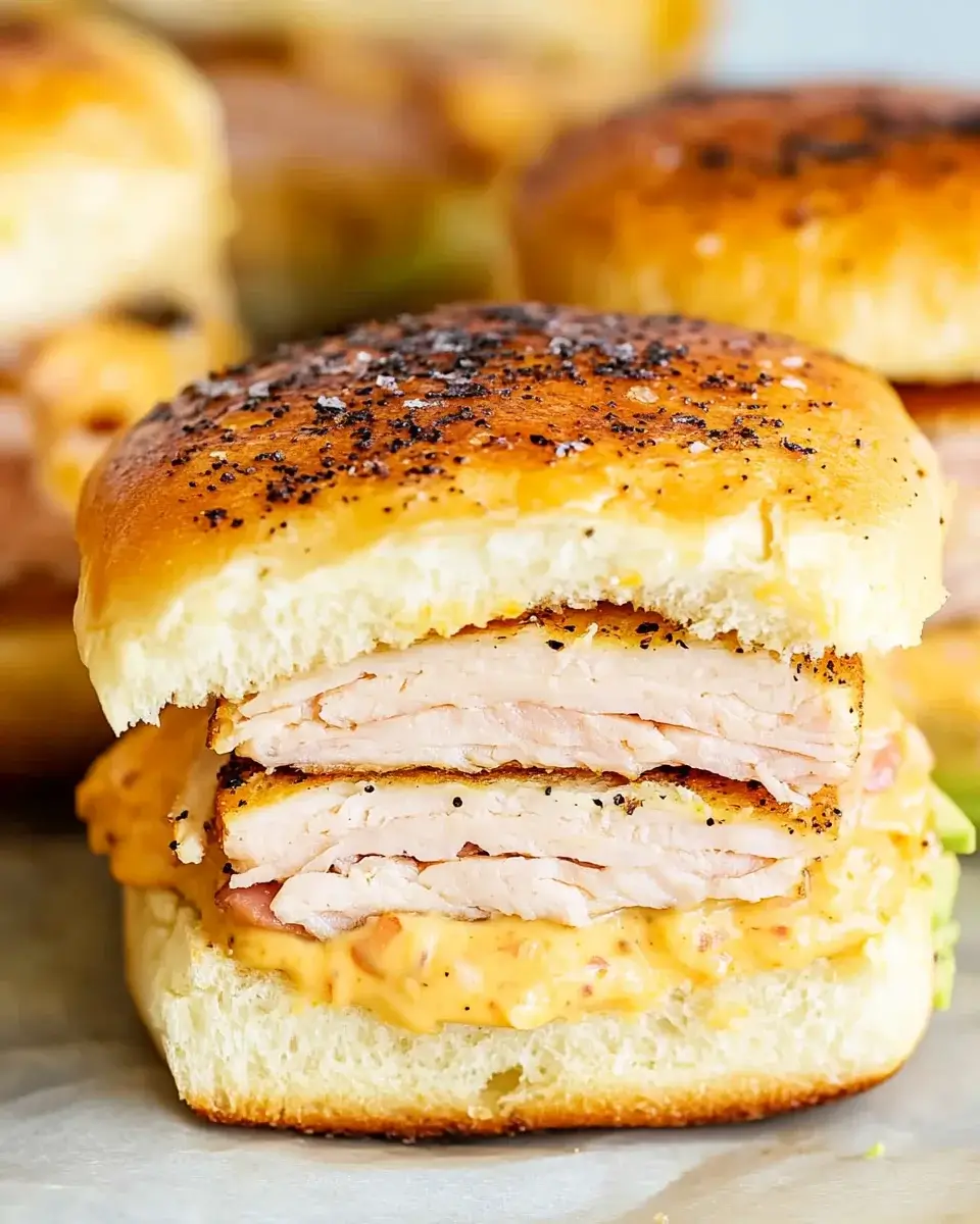 Turkey Sliders with Avocado and Spicy Mayo Delight Everyone!