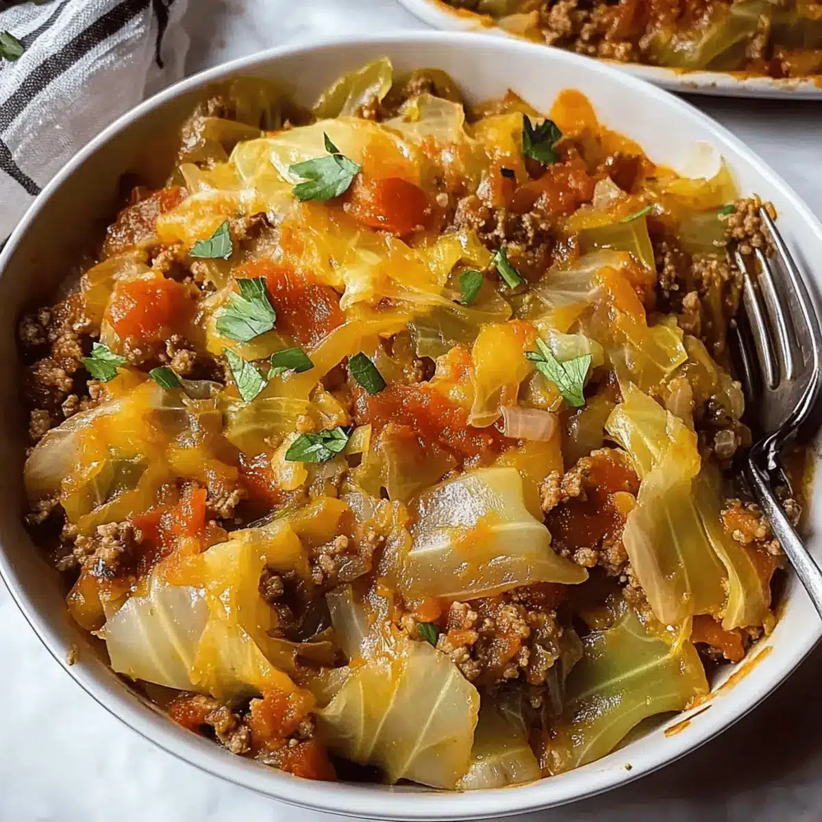 Easy Cabbage Roll Casserole for Cozy Family Dinners