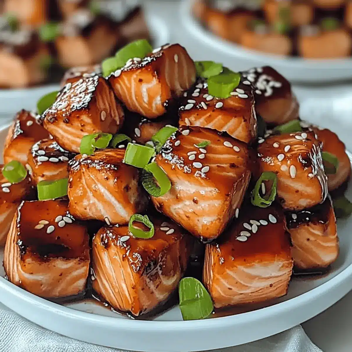 Honey Garlic Salmon Bites: Quick, Sweet, and Irresistible Treats