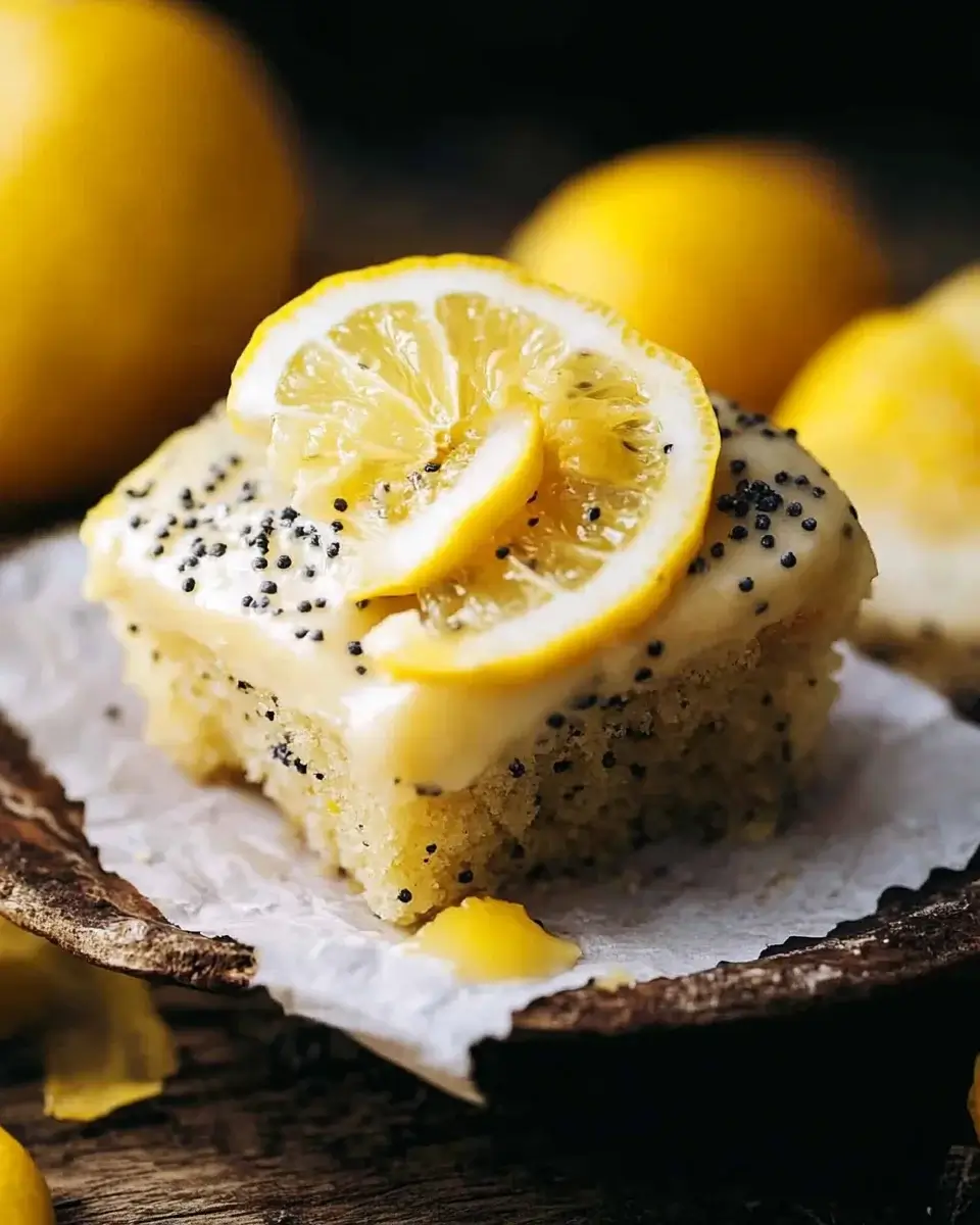 Lemon Poppy Seed Cake: Discover This Delightful Recipe!