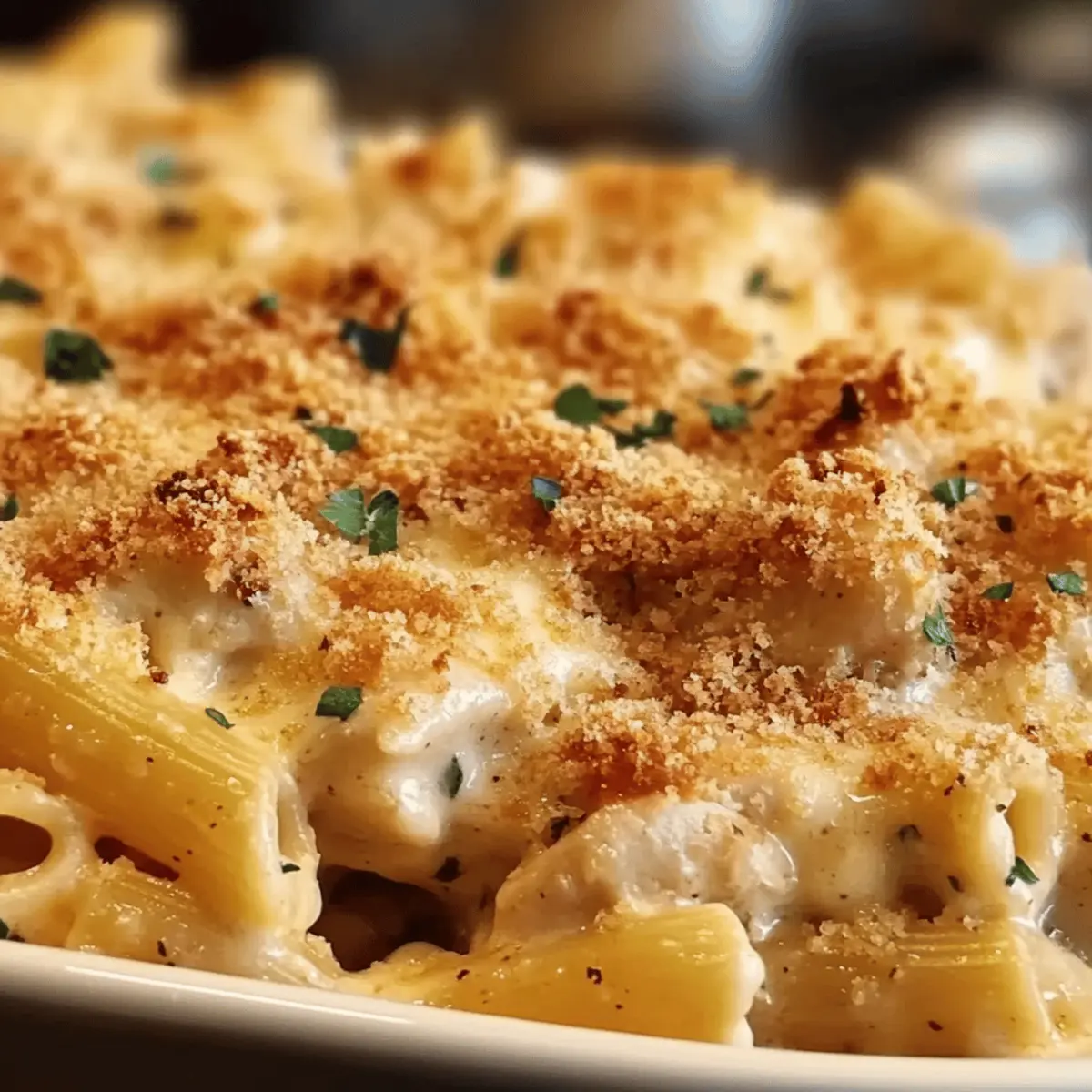 Dump-and-Bake Chicken Parmesan Casserole in a Snap