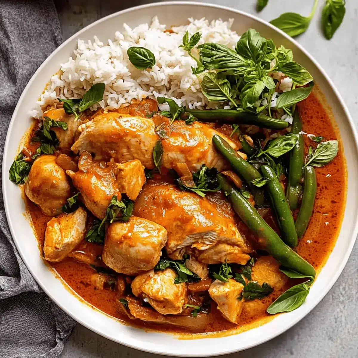 Spicy Thai Red Curry Pot Roast Chicken for Ultimate Flavor