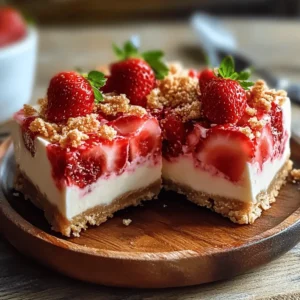Strawberry Crunch Cheesecake Chunks