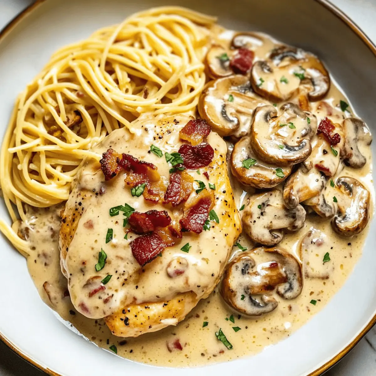 Elegant Sautéed Chicken in Riesling Sauce for Cozy Nights