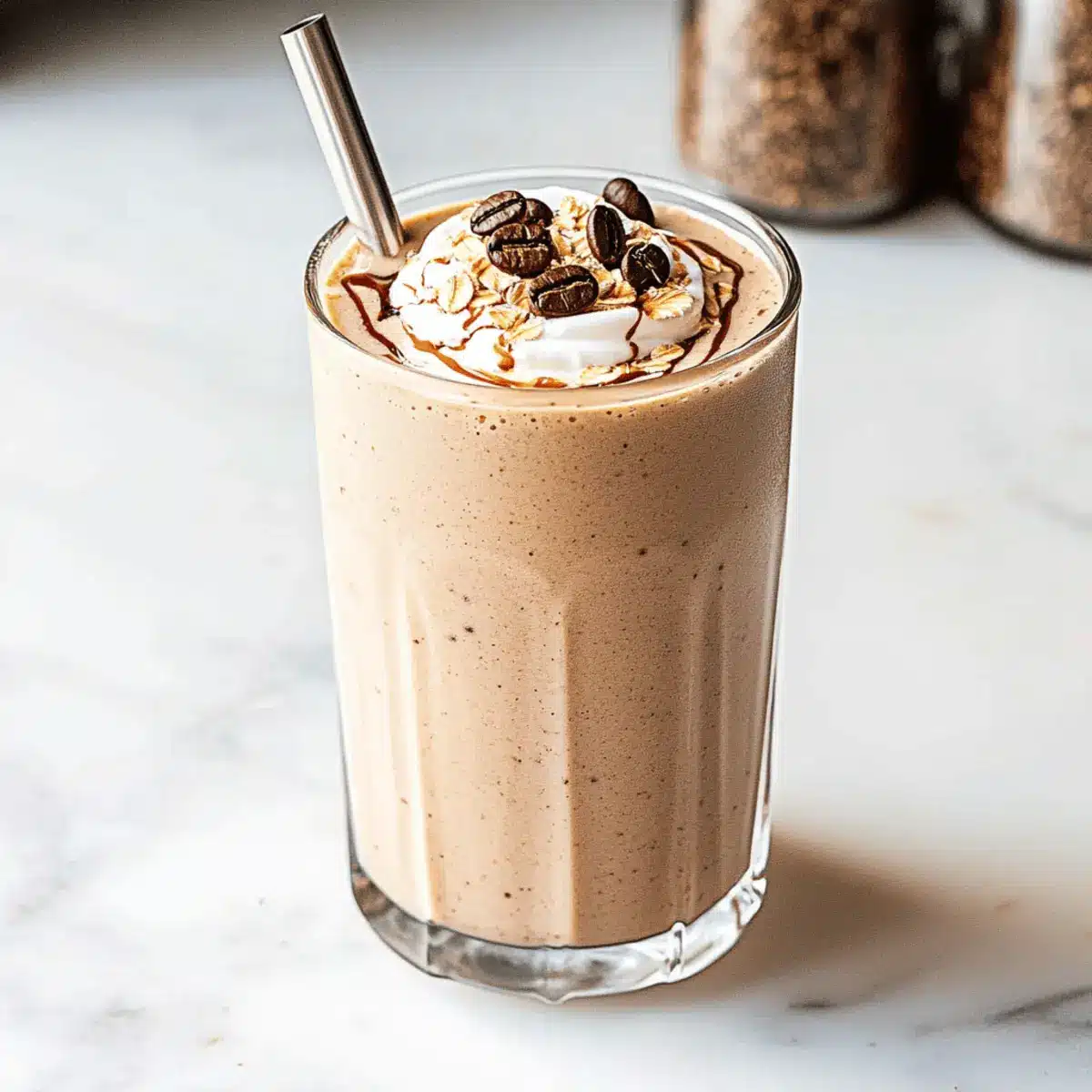 Creamy Iced Coffee Breakfast Smoothie for Energizing Mornings