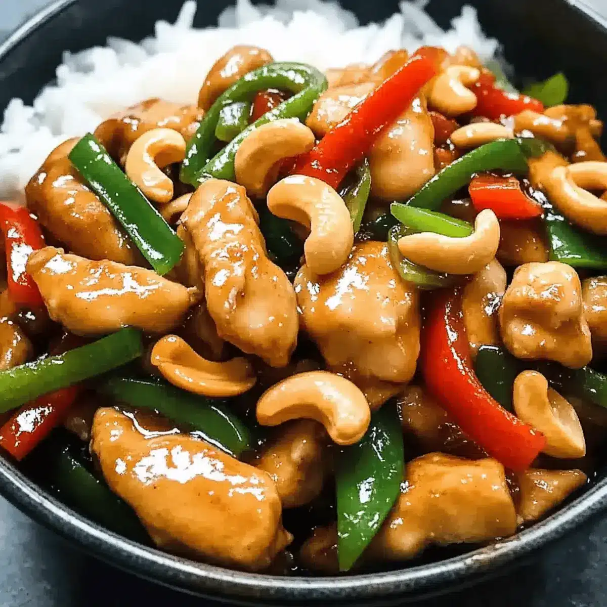 Delicious Cashew Chicken Stir-Fry Ready in 30 Minutes