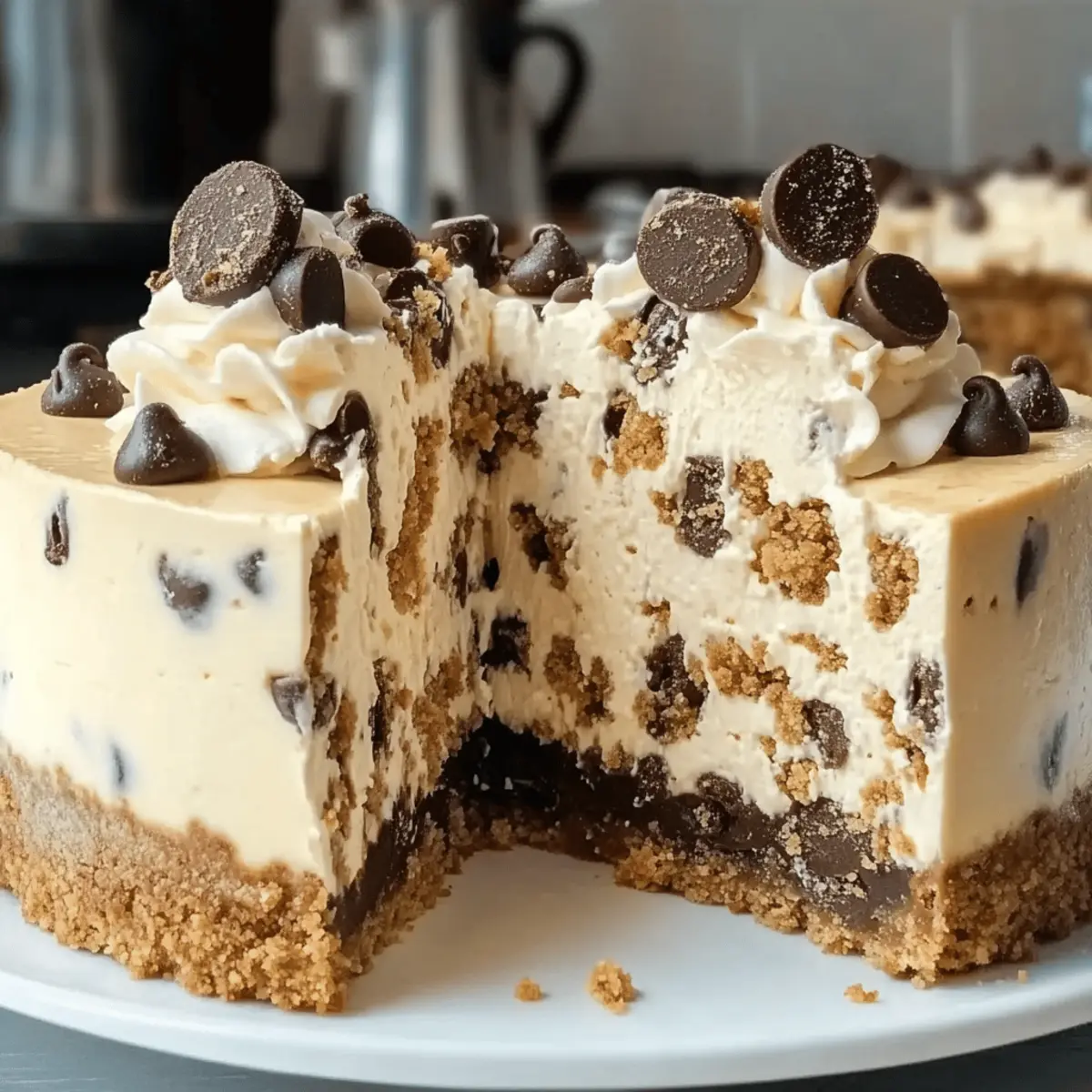 Irresistible Cookie Dough Cheesecake That Melts in Your Mouth