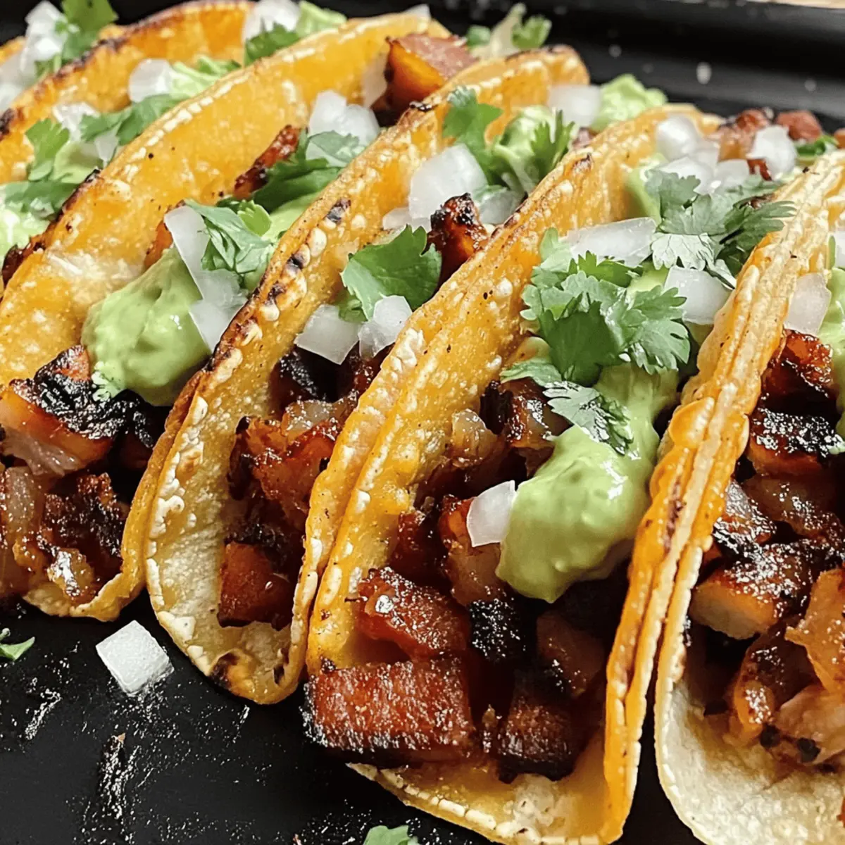 Crispy Pork Belly Tacos with Slaw & Lime for Taco Night Bliss
