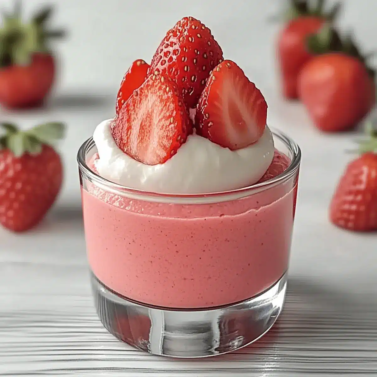 Fluffy Strawberry Mousse: Your Go-To Summer Dessert Delight
