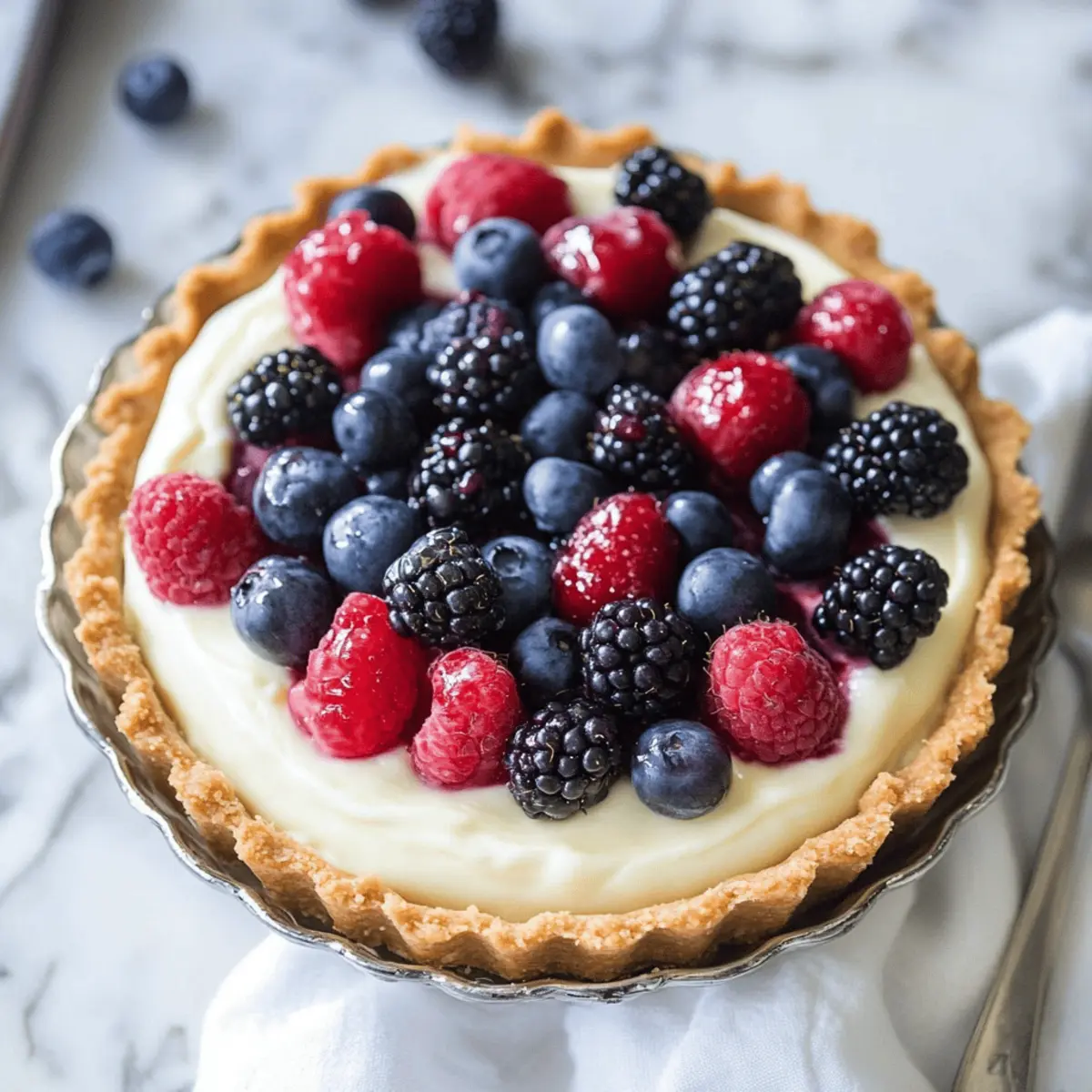 Refreshing Summertime Berry Tart: No Bake and Oh So Easy