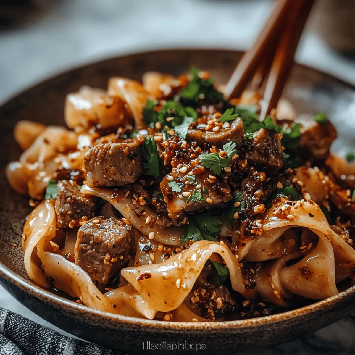 Savory Spicy Cumin Lamb Noodles for a Cozy Dinner Night