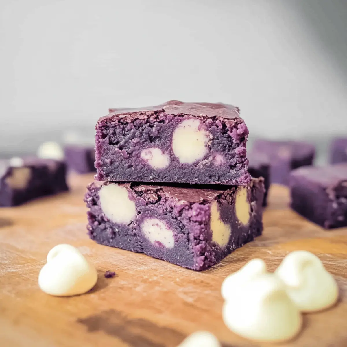 Gooey Ube Brownies That Melt in Your Mouth