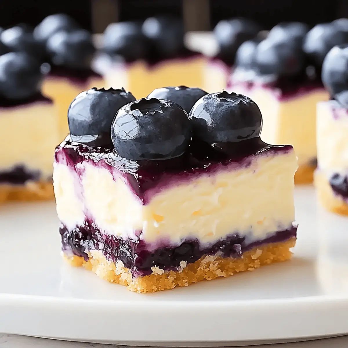Mini Lemon Blueberry Cheesecakes for Your Perfect Summer Day