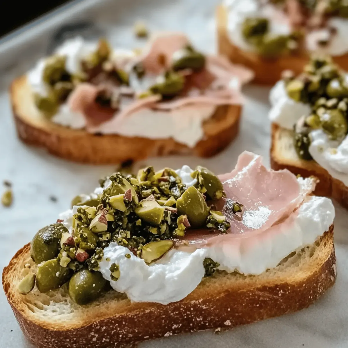 Whipped Ricotta Crostini: Quick, Creamy Delight for Any Party