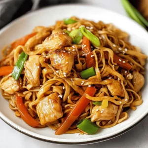 Chicken Chow Fun