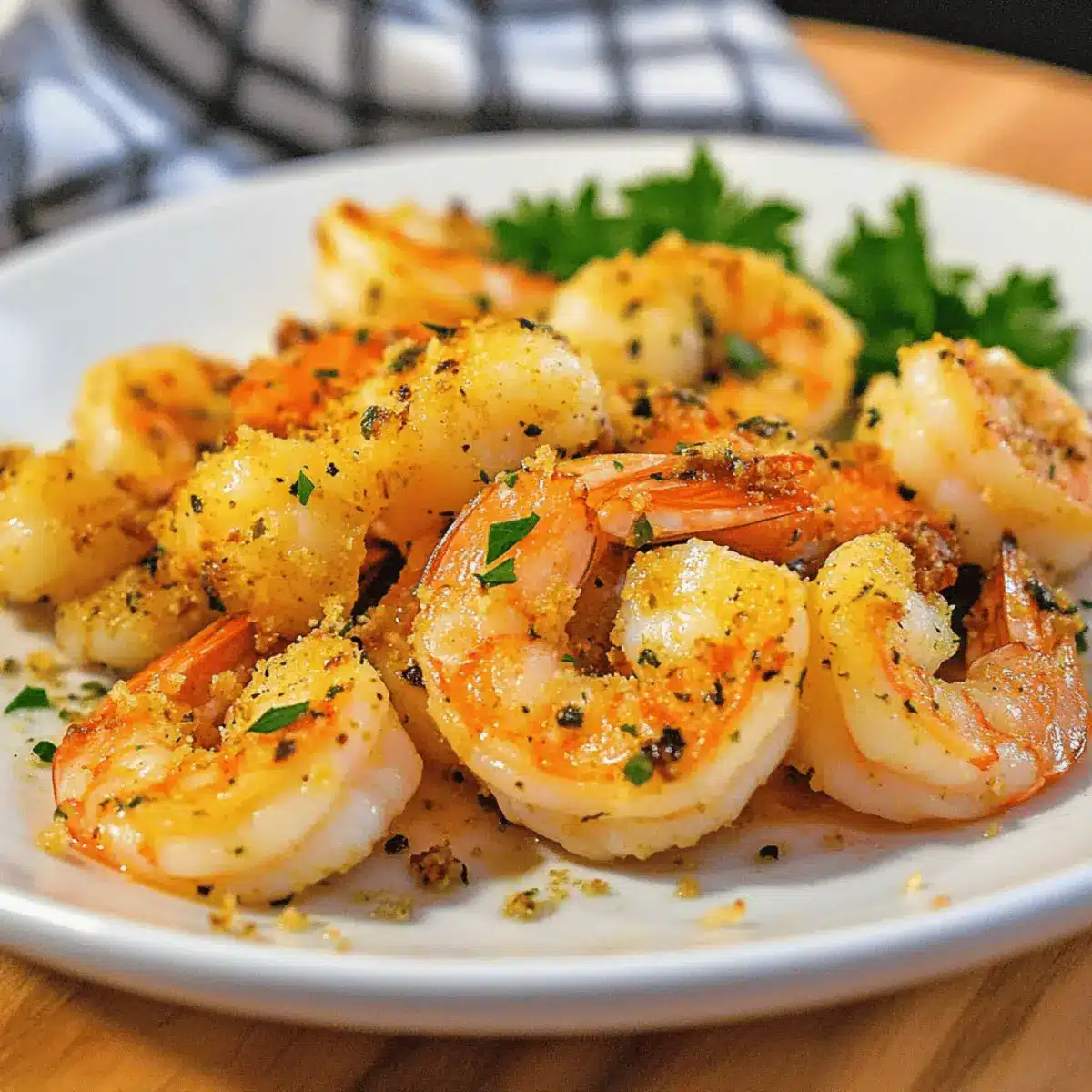 Garlic Parmesan Roasted Shrimp in Just 20 Minutes