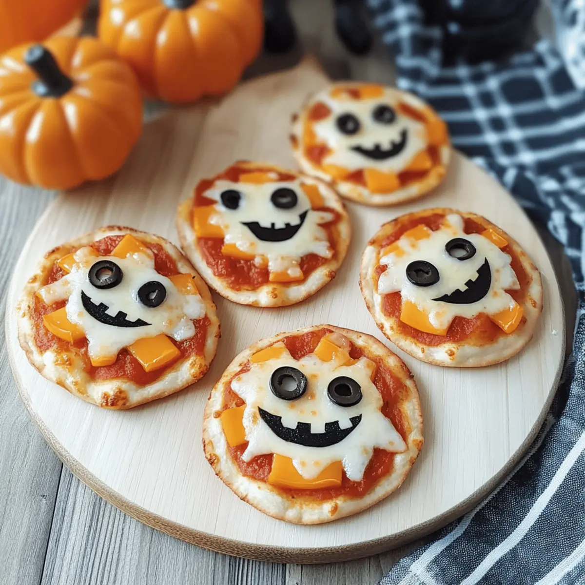 Mini Halloween Pizzas: Fun Family Treats for Spooky Nights