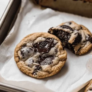 Chewy Oreo Chocolate Chip Cookies