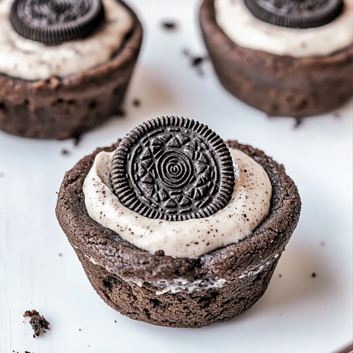 Indulge in Oreo Cheesecake Cookie Cups That Wow Every Bite