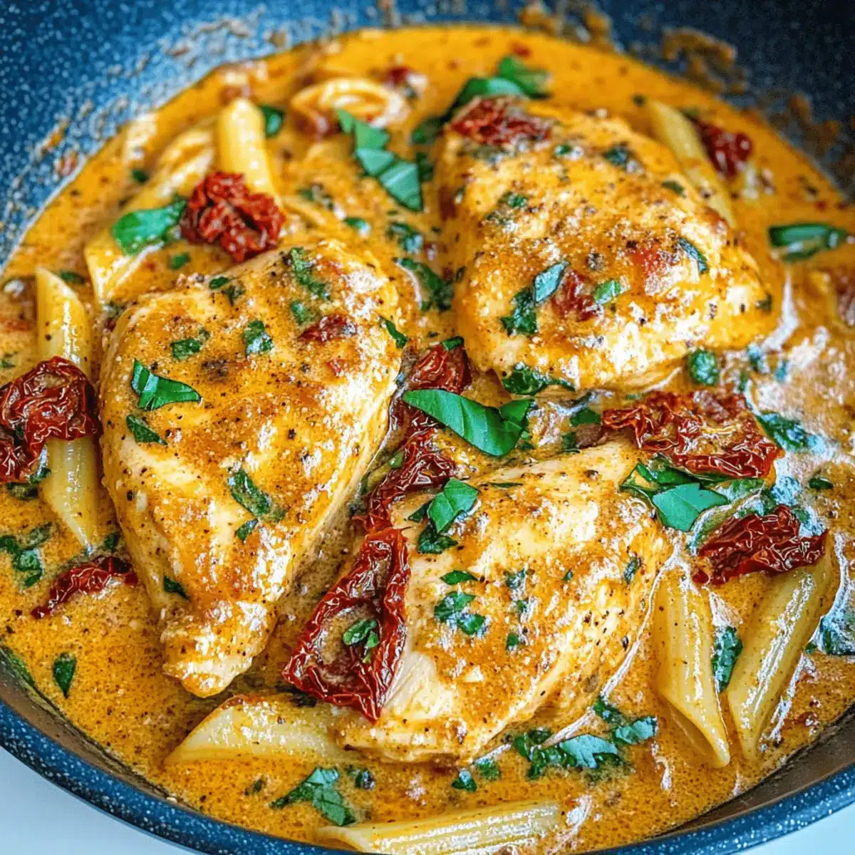 Creamy Tuscan Marry Me Chicken – Dinner in Under 30 Minutes