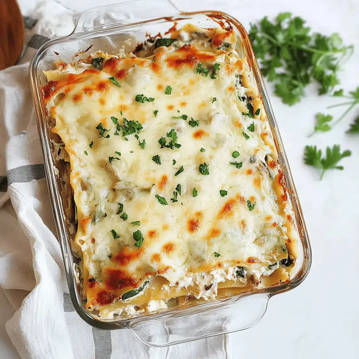 Loaded Veggie White Lasagna for a Cozy, Customizable Feast
