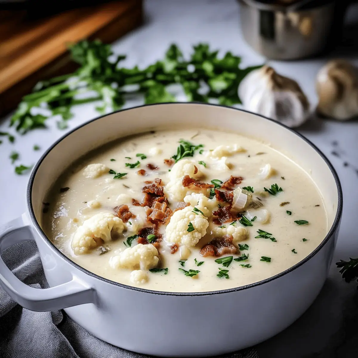 Creamy Cauliflower Soup: The Cozy Comfort You Crave