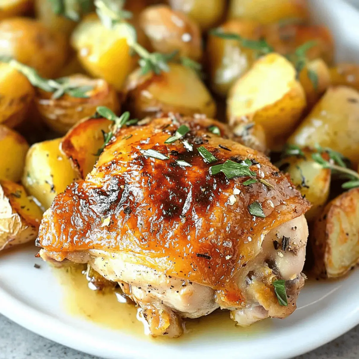 Savory Garlic Chicken with Roasted Potatoes for Cozy Nights