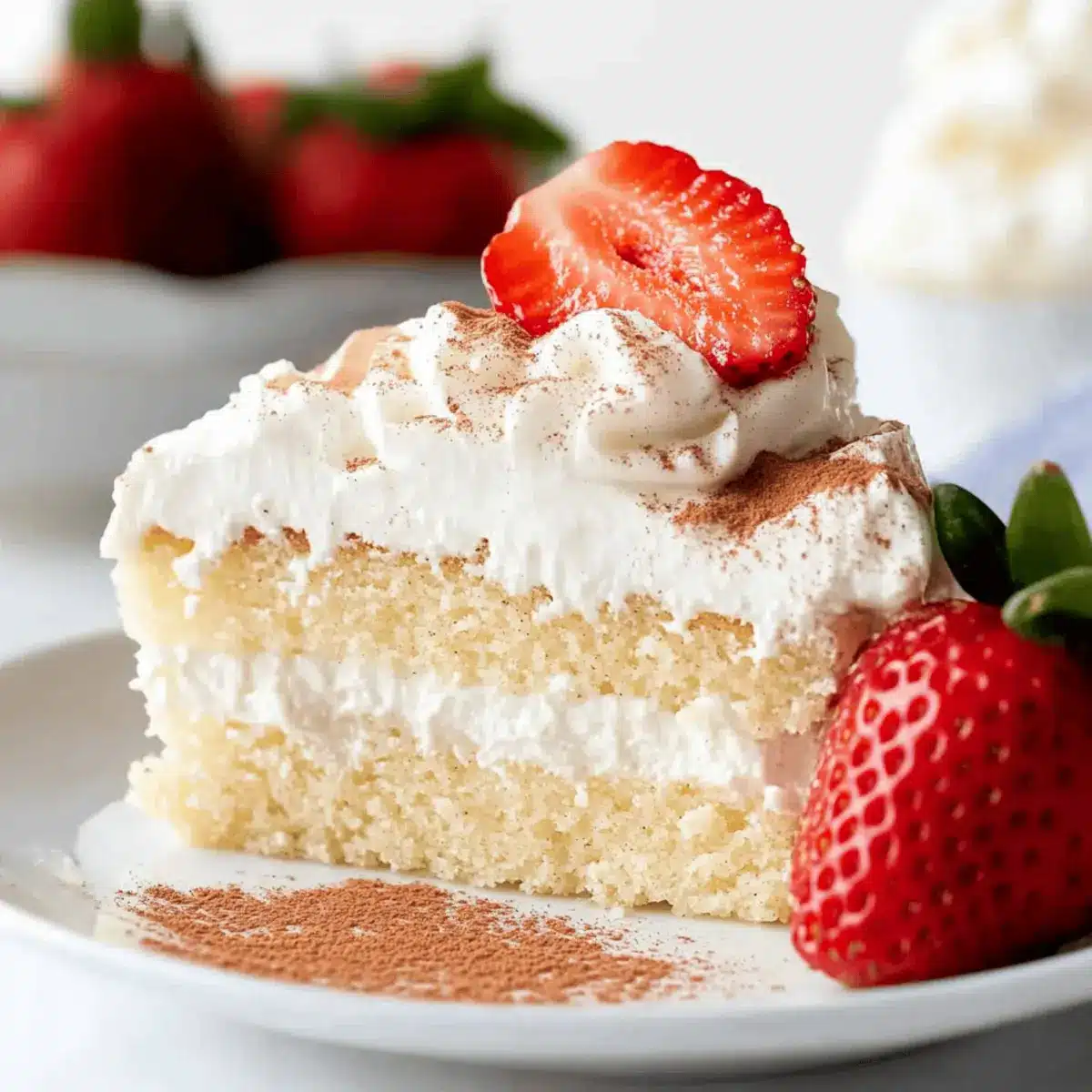 Moist Tres Leches Cake That Melts in Your Mouth