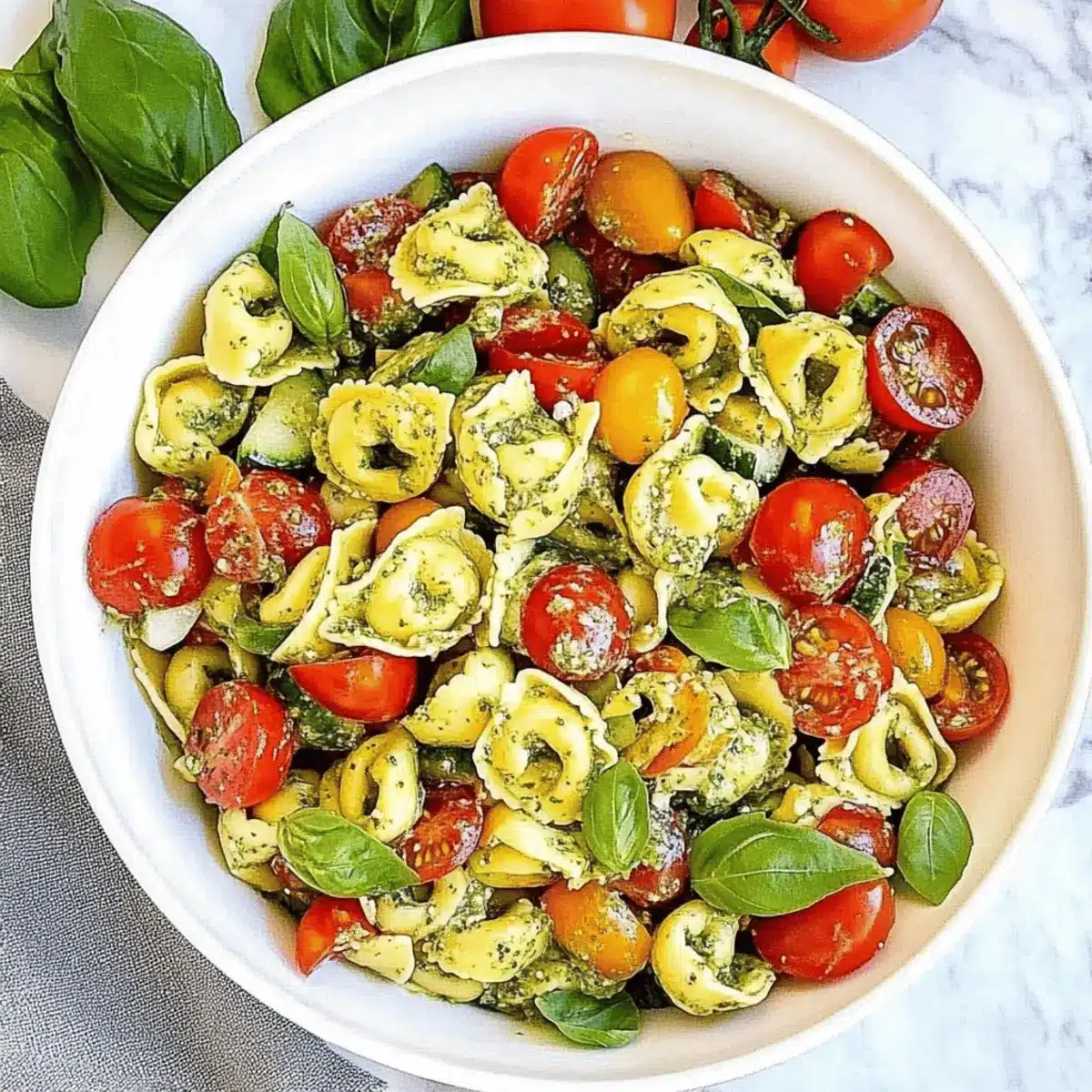 Tortellini Pasta Salad: A Summer Delight with Fresh Flavors