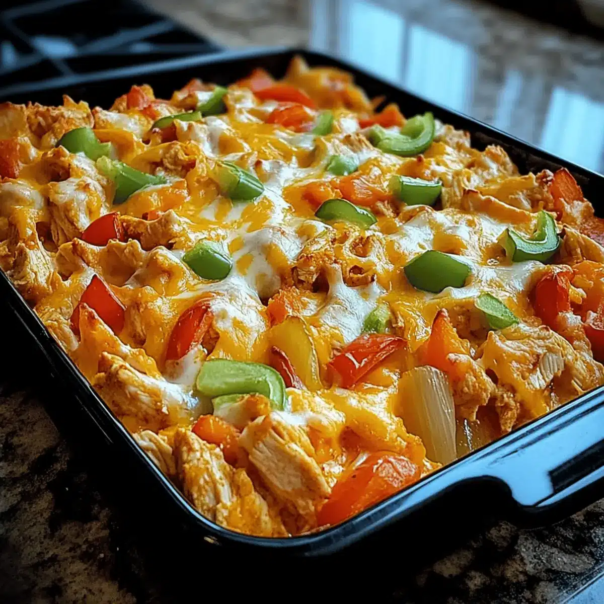 Creamy Fajita Chicken Casserole: Ultimate Comfort Food Delight