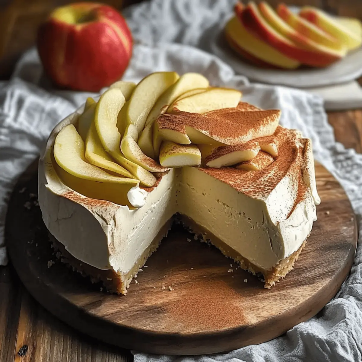 Heavenly Apple Cider Cheesecake to Celebrate Fall Flavors