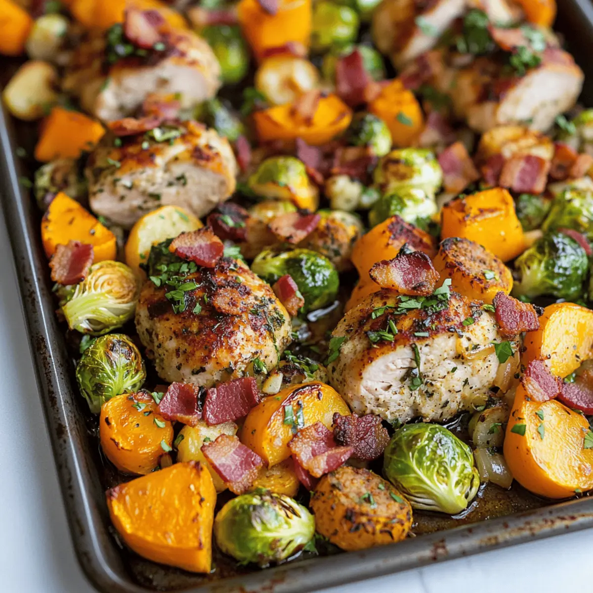 Autumn Harvest Chicken Sheet Pan: Cozy Fall Flavors in 30 Minutes