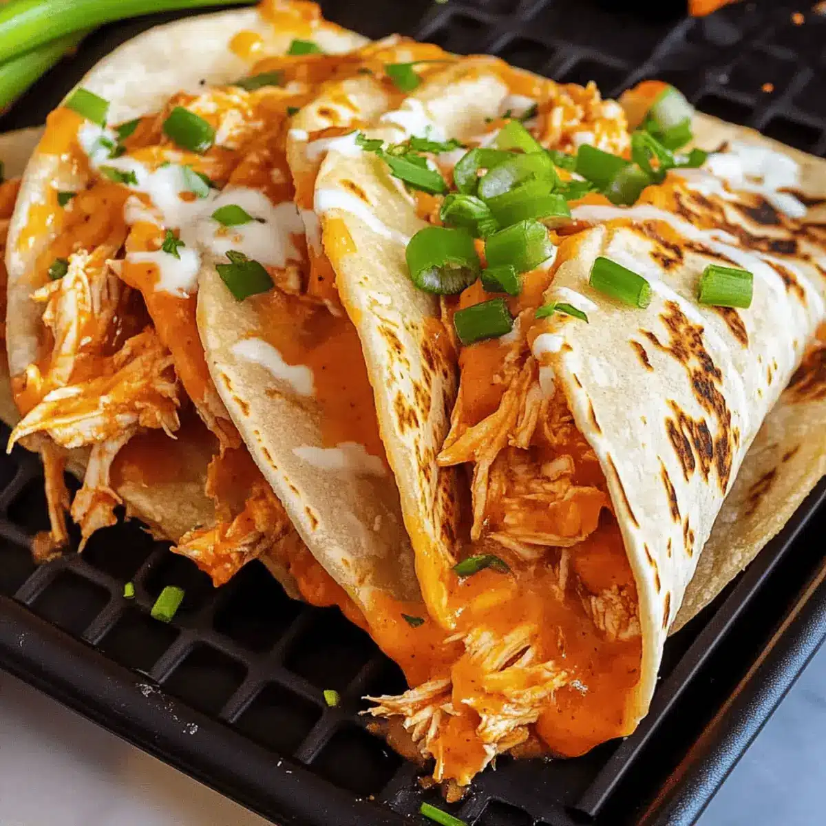 Buffalo Chicken Tacos