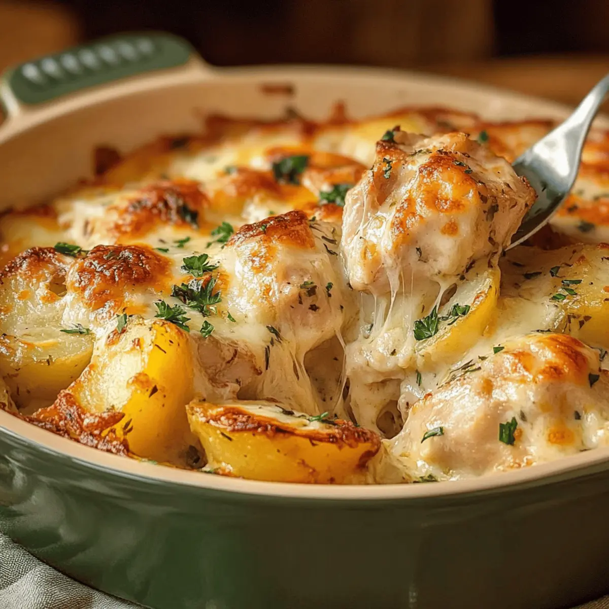 Cheesy Chicken and Potato Bake: Your New Comfort Food Delight